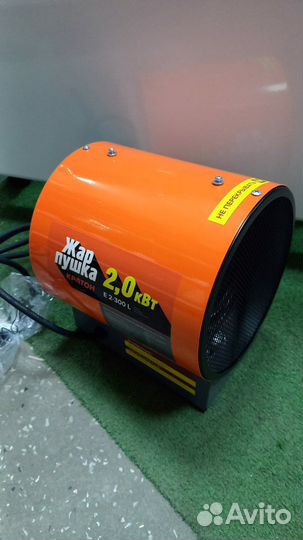 Пушка электрическая Кратон Е 2-300 L 2кВт, +обдув