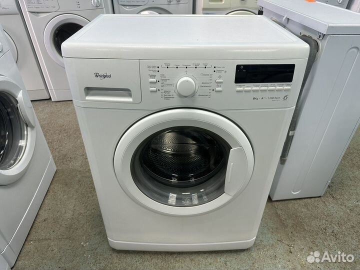 Whirlpool. 6 кг, 45 см, 1200 об. Доставка