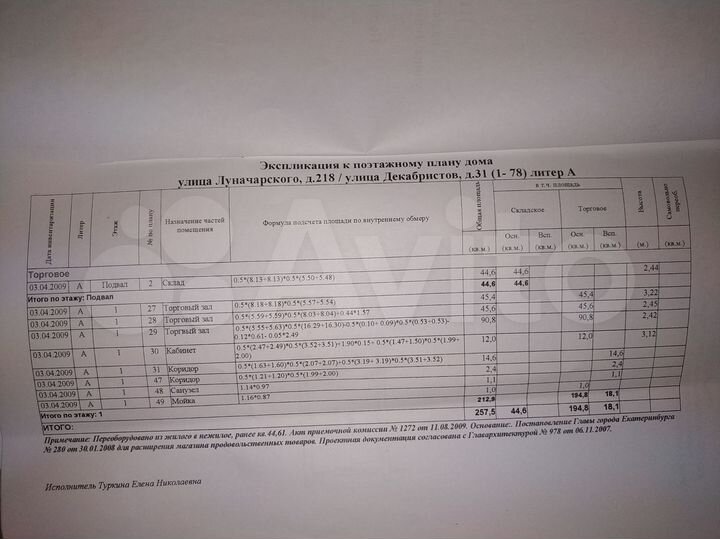 Свободного назначения, 213 м²