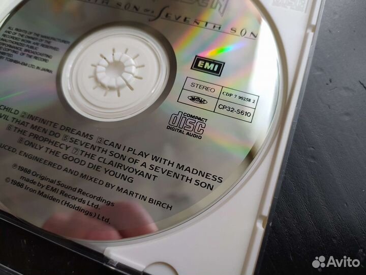 Iron maiden cd 83 88 Japan