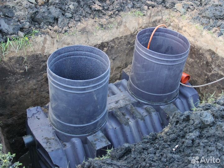 Септик эко Аквалос 8 переливной