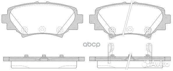 Колодки тормозные 157002 Remsa