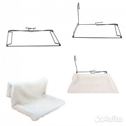 Гамак на батарею для кошек из овчины Triol