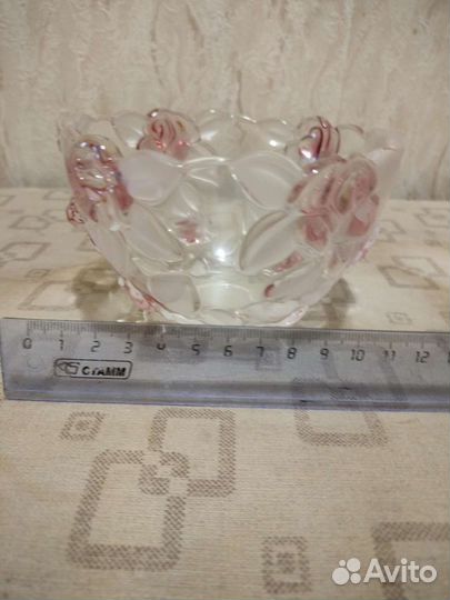 Ваза цветное стекло