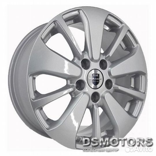 Диски кс688 6.5/16 5x114.3 ET50 d67.1 сильвер