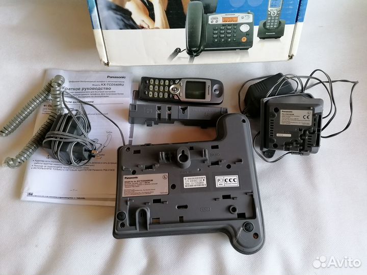 Радиотелефон с автоответчиком Panasonic