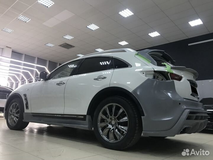 Задний бампер для Infiniti QX70 FX37 2008-2021