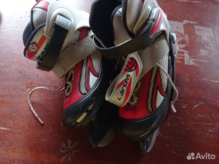 Коньки хоккейные larsen для мальчика