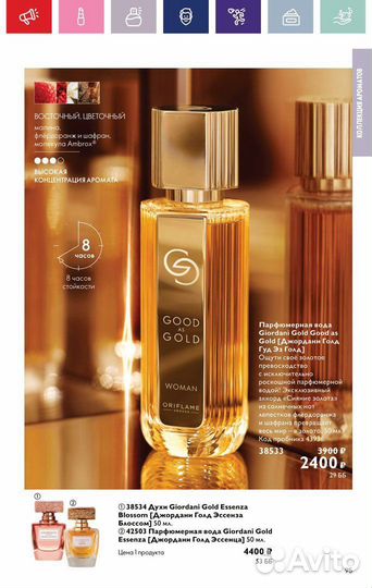 Парфюмерная вода oriflame