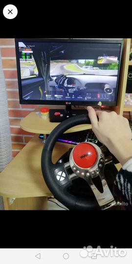 Руль с педалями Sven Turbo