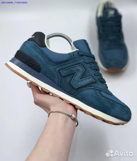 Кроссовки New Balance 574 Blue (Арт.25858)