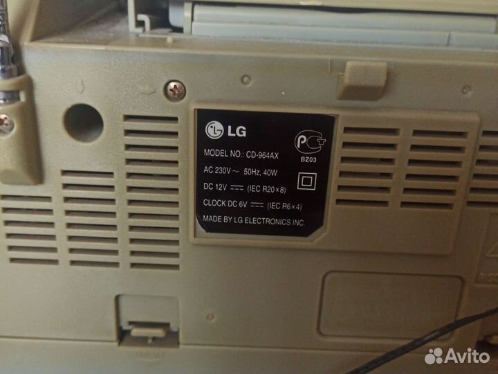 Музыкальный центр LG с караоке