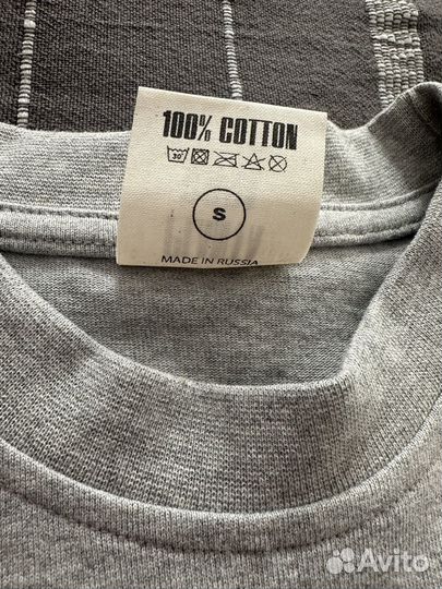 Футболка planta rosa новая S оверсайз