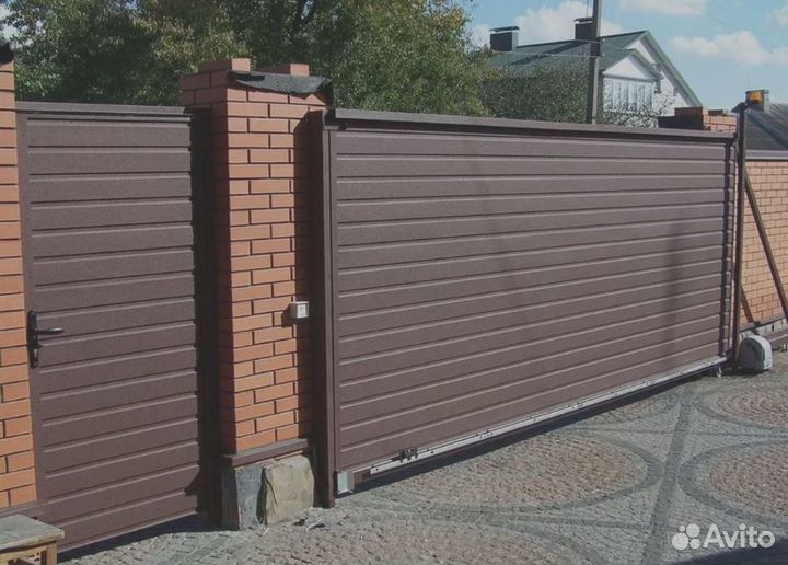Ворота на дачу 5000*2000