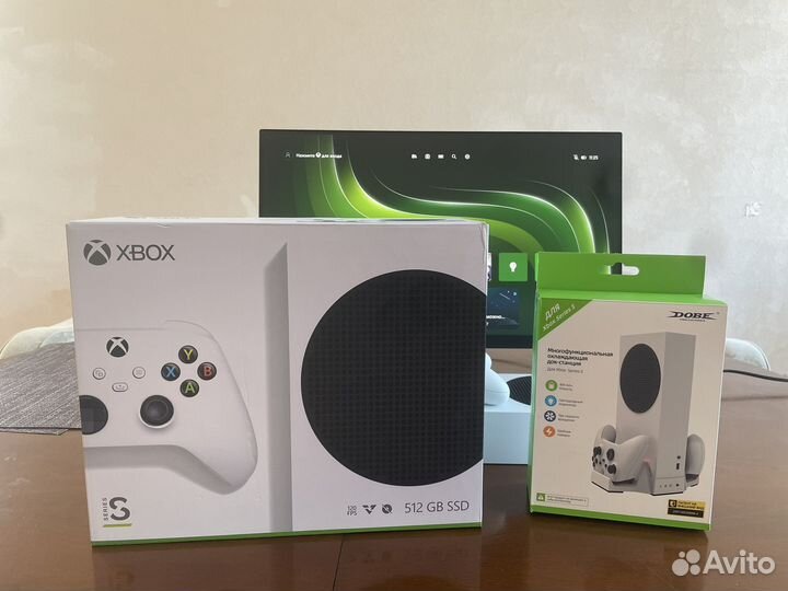 Xbox series S с док станцией