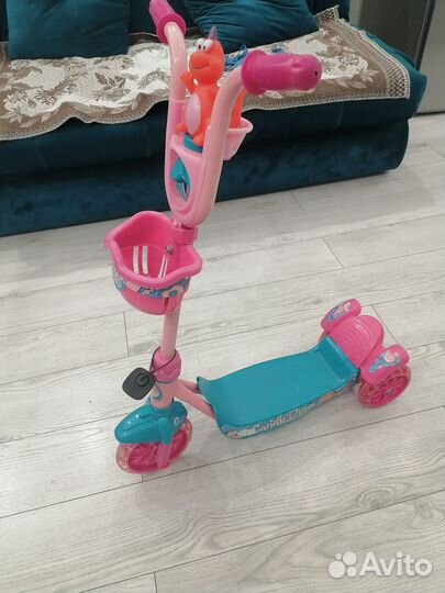 Велосипед (музыкальный) + самокат