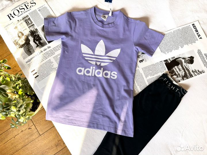 Футболка adidas женская новая 40 42