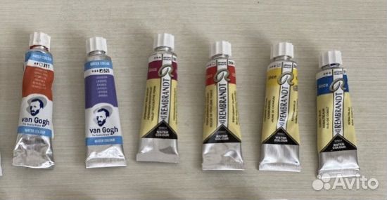 Акварель Rembrandt, Ван Гог