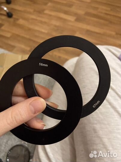 Набор сменных цветных фильтров. Крепление 55,58,67