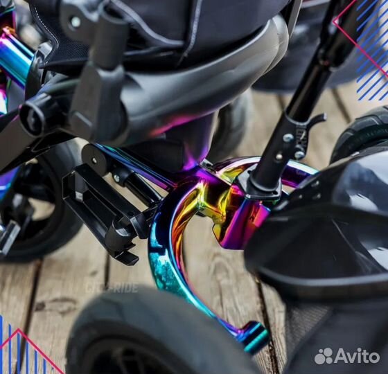 Велосипед детский трехколесный cityride lunar