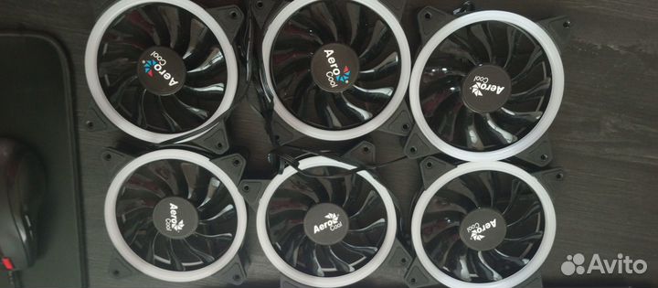 Вентилятор Aerocool Rev Red