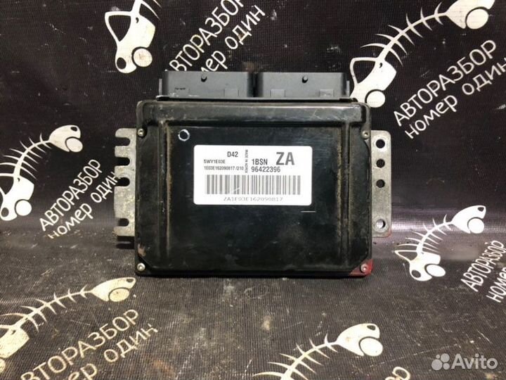 Блок управления двигателем Chevrolet Lacetti