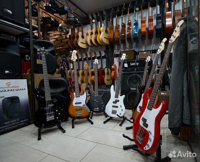 NEW Бас-гитары, комбоусилители и наушники