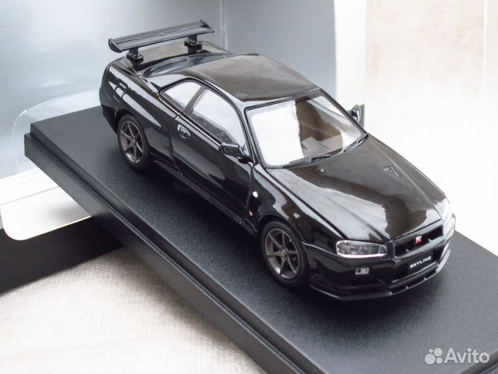 Nissan Skyline GT-R V spec II 2002 (BNR34) 1/43 Ky