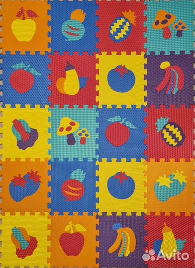 Развивающий коврик пазл