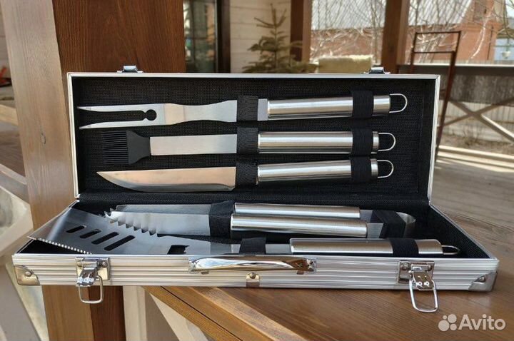 Набор для барбекю, шашлыка, новый Grun Gras