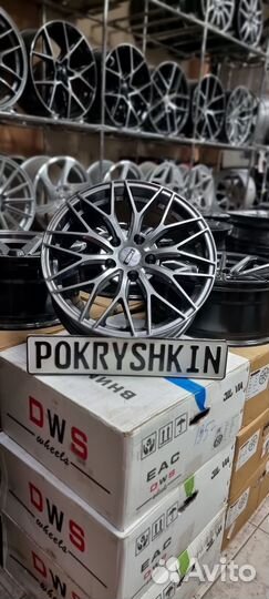 Литые диски R17 5x114 3 графит. Новые