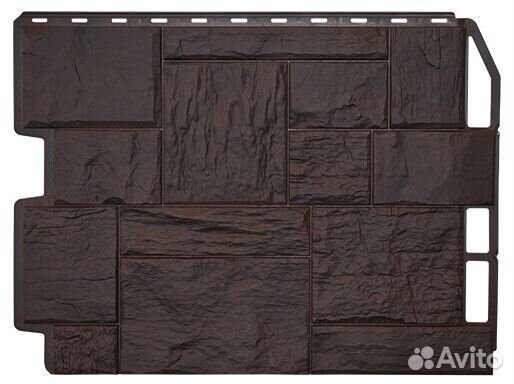 Фасадные панели Фасайдинг Дачный Туф 3D-Facture