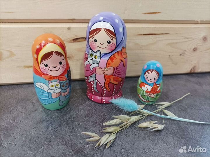 Матрешка (ручная роспись)