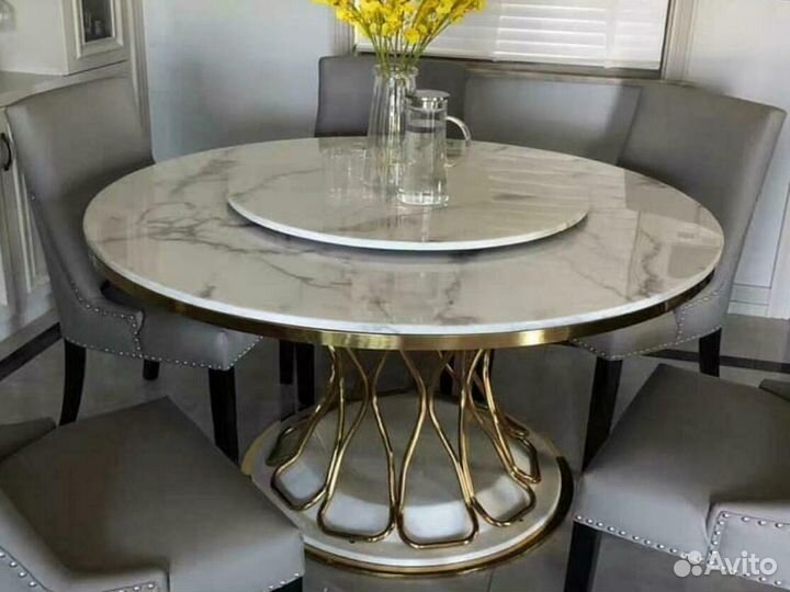 Столешница для обеденного стола, каменная