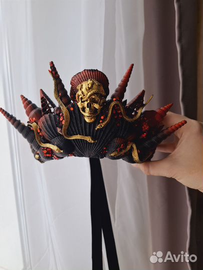 Корона змеи,русалки с вечером.косплей