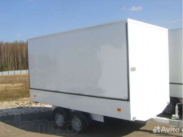 Прицеп для торговли Тонар 8745 с холодил витринами