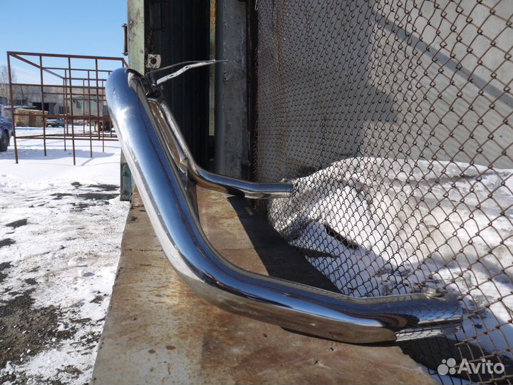 Защита переднего бампера(Универсальная)