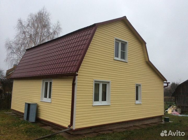 Строительная бригада фасадные работы сайдинг