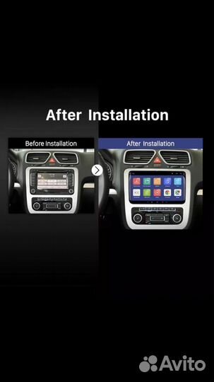 Магнитола VW Volkswagen Android WiFi BT 9 дюймов