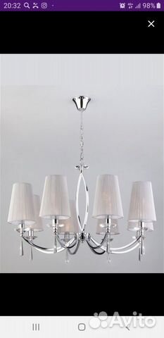Люстра, новая