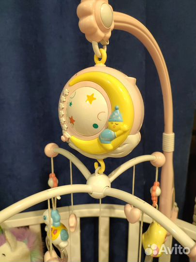 Мобиль на кроватку с проектором