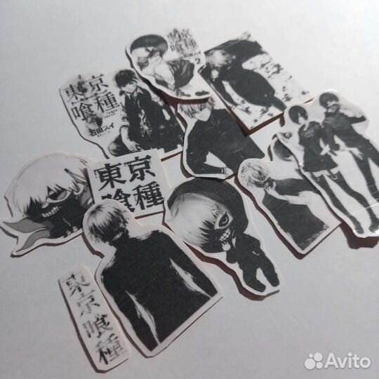 Аниме наклейки (токийский гуль)