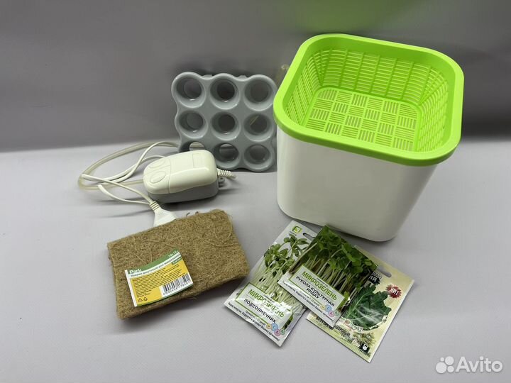 Гидропонный проращиватель семян + семена в подарок