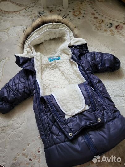 Зимний комбинезон Алюша размер 74