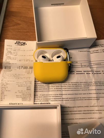 Наушники apple airpods