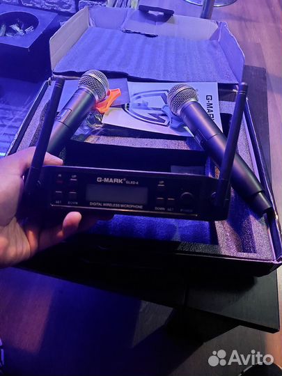 Микрофон для караоке беспроводной G-mark