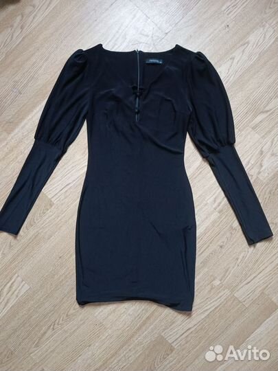 Черное платье Trendyol