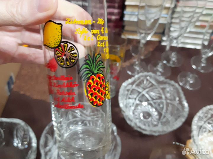 Рог СССР хрусталь посуда