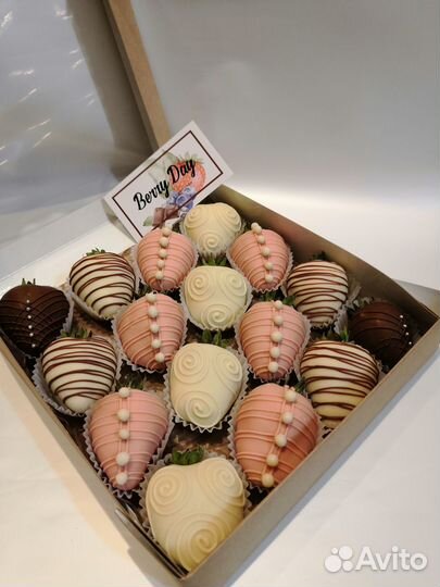 Клубника в шоколаде на 16 ягод (Часть №3)