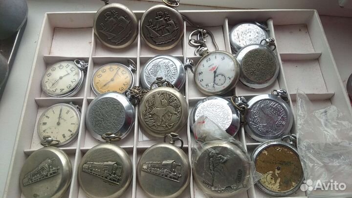 Советские карманные часы для коллекции